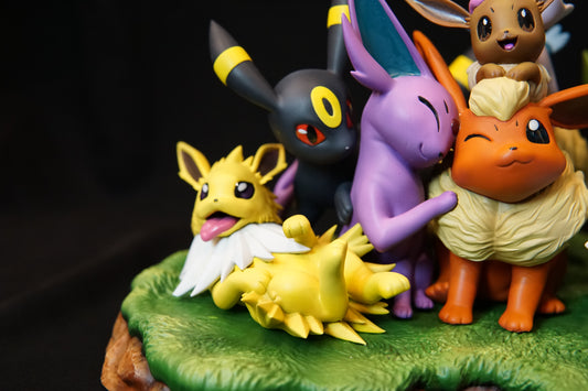 Eevolution Diorama Custom - Pokémon - Escala 1/6