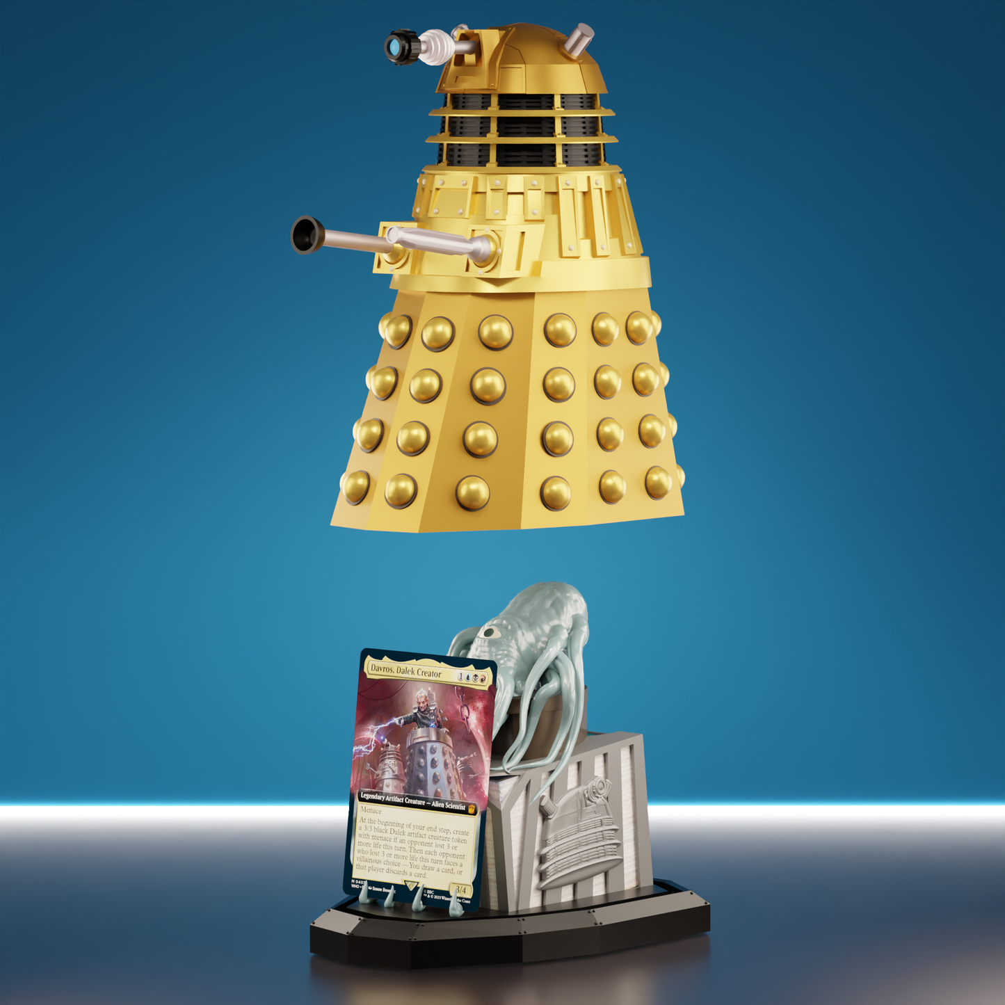 Dalek Deck Box for Magic: The Gathering – Commander Compatible