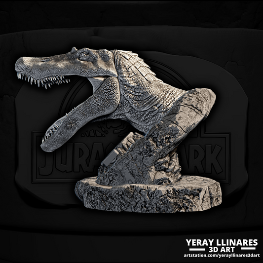 Busto de Spinosaurus – Jurassic Tribute