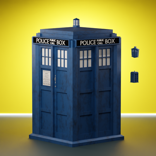 TARDIS Deck Box for Magic: The Gathering – Commander Compatible