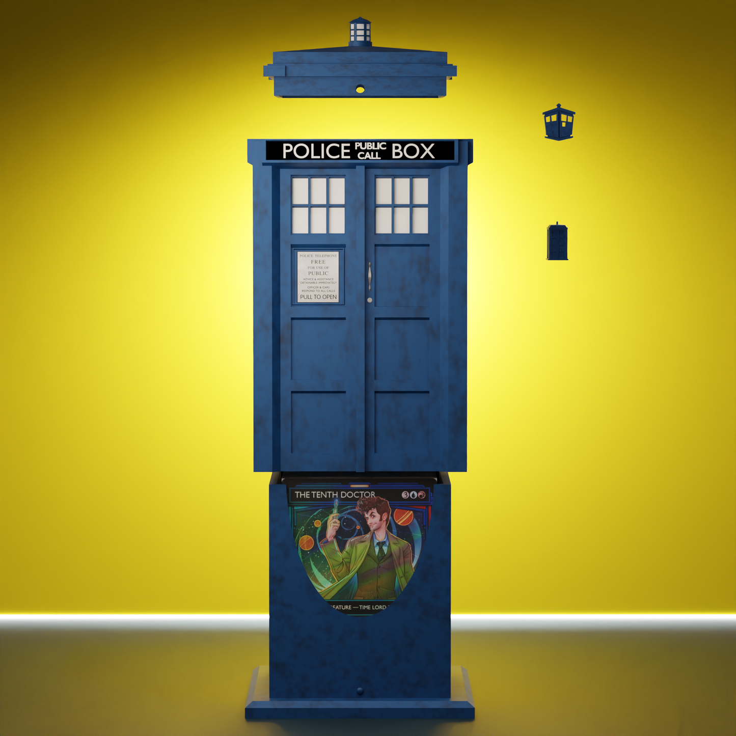 TARDIS Deck Box for Magic: The Gathering – Commander Compatible