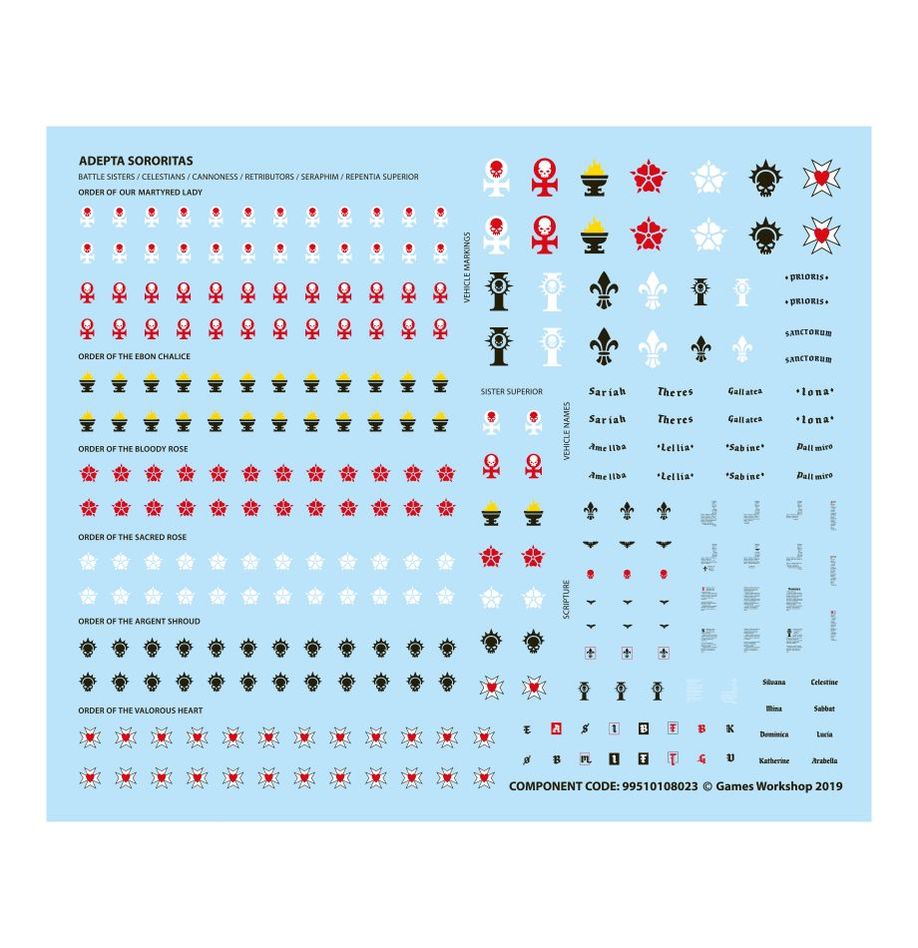 ADEPTA SORORITAS: BATTLE SISTERS SQUAD