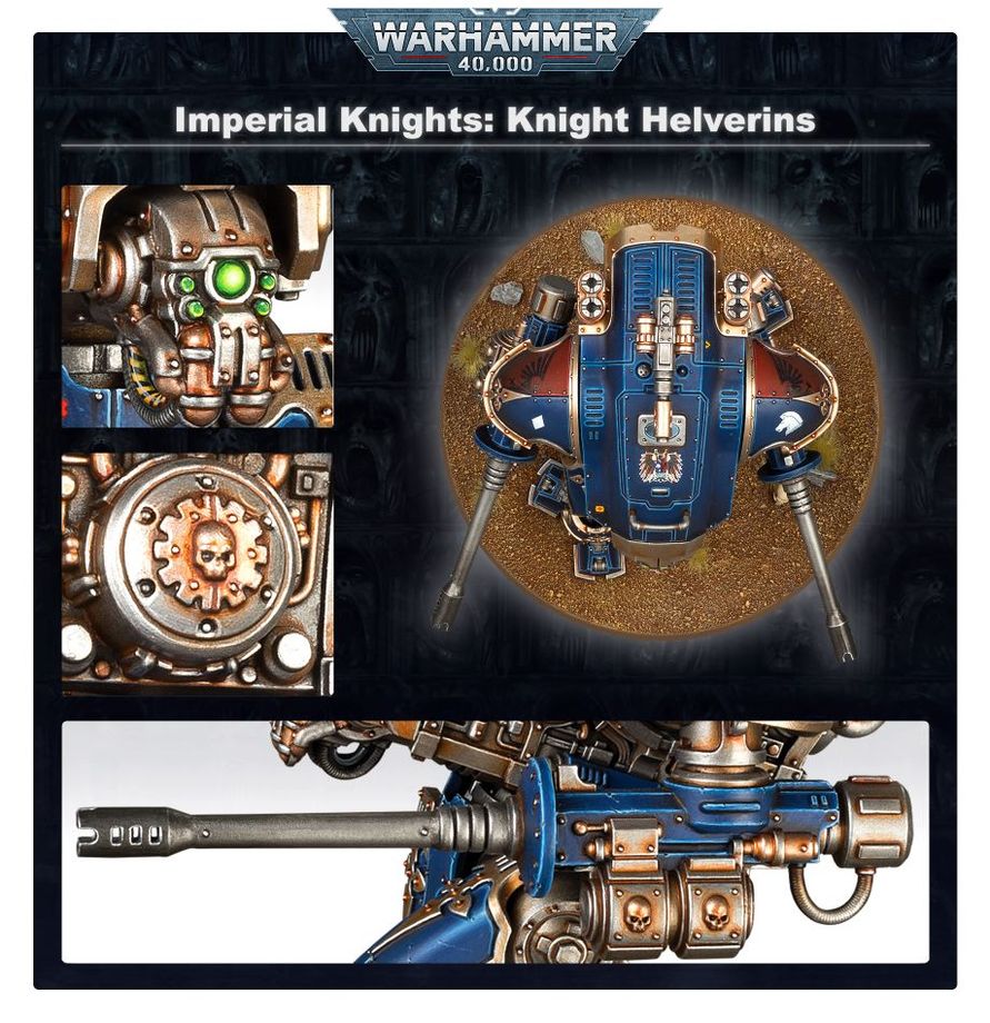 Imperial Knights Armiger Helverin – Warhammer 40,000