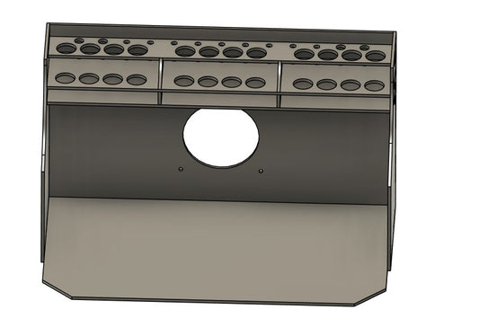 PIEZA CENTRAL - Soporte pinturas Vallejo