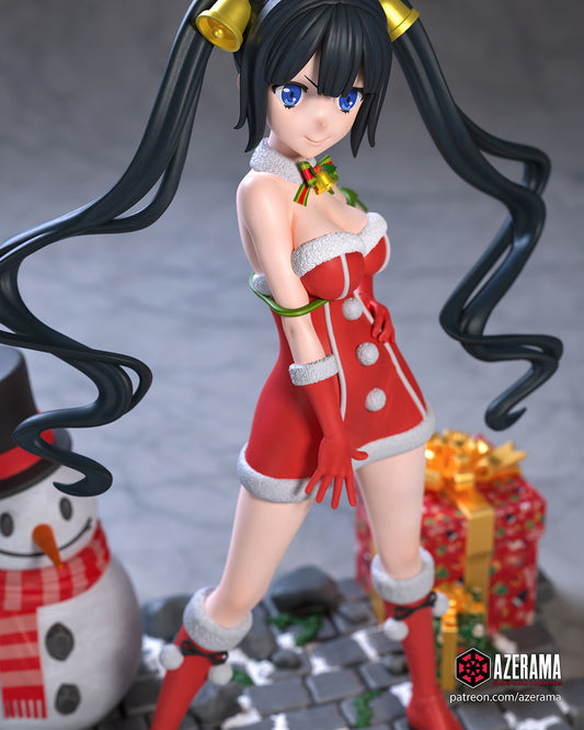 Hestia Christmas (DanMachi)
