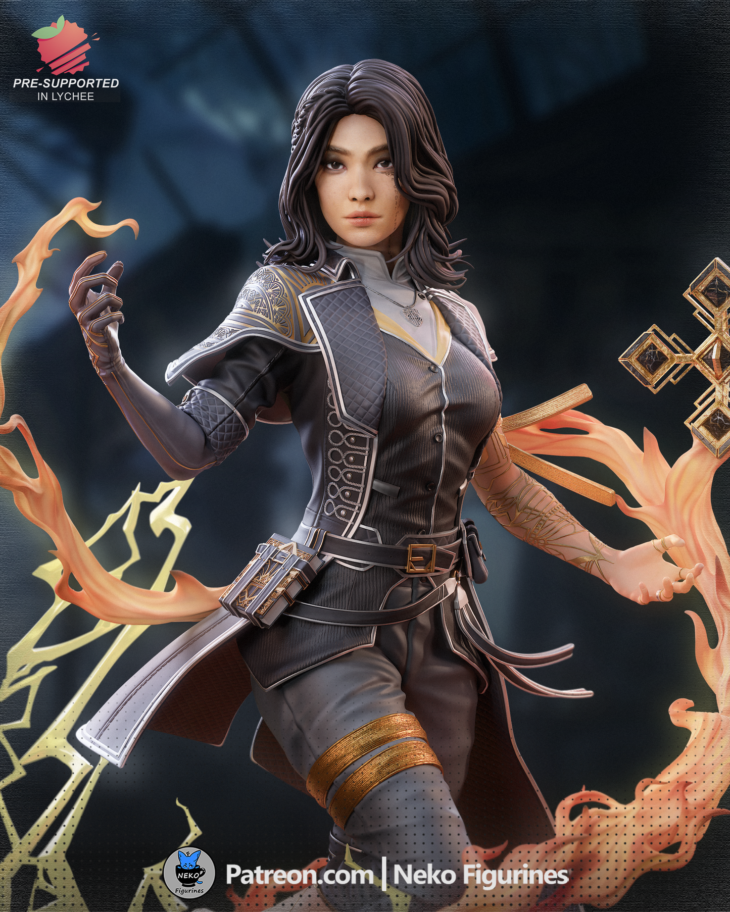 Lune (Clair Obscur: Expedition 33) - Figura de resina