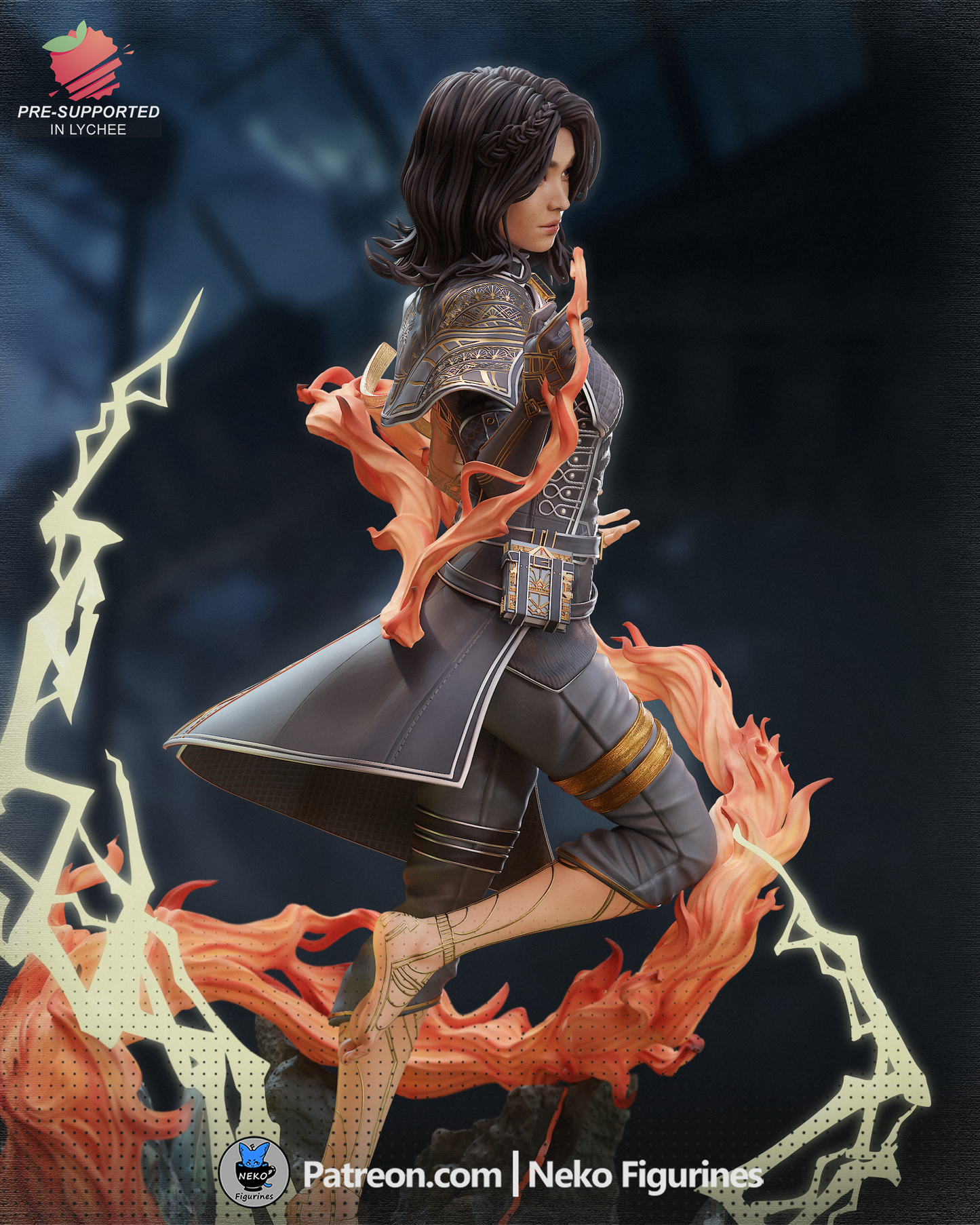 Lune (Clair Obscur: Expedition 33) - Figura de resina