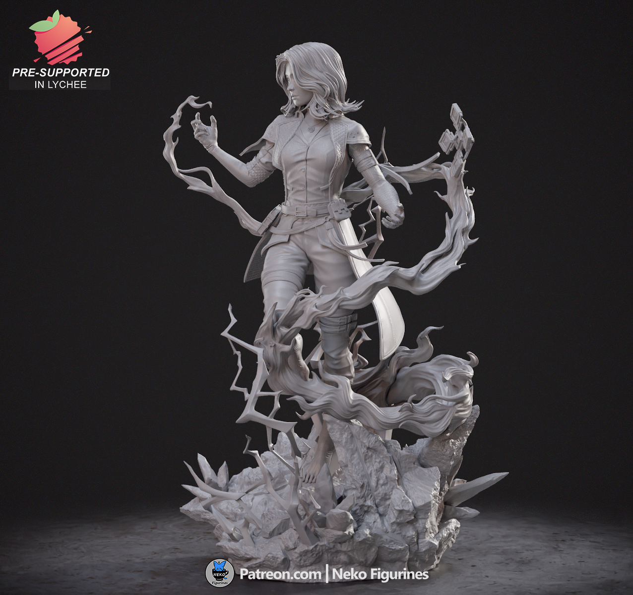 Lune (Clair Obscur: Expedition 33) - Figura de resina
