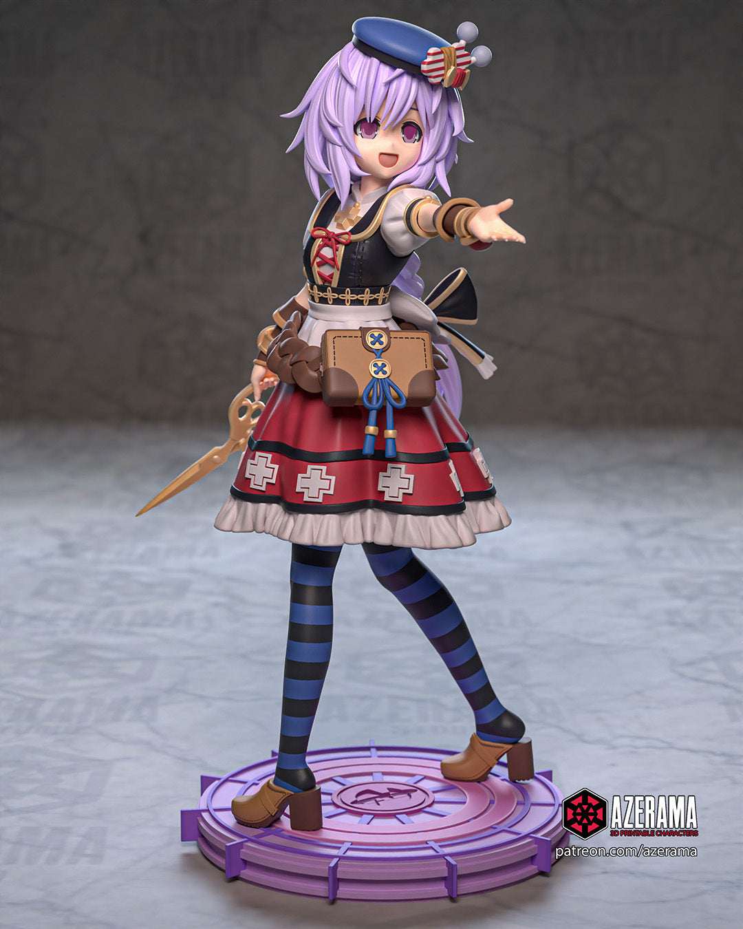 Plutia Seamstress (Hyperdimension Neptunia)