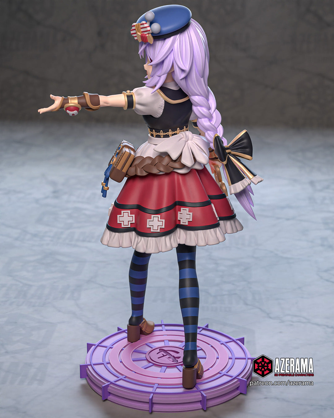 Plutia Seamstress (Hyperdimension Neptunia)