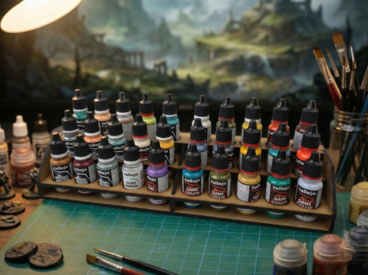 Soporte de mesa para Pinturas VALLEJO (30 pinturas)