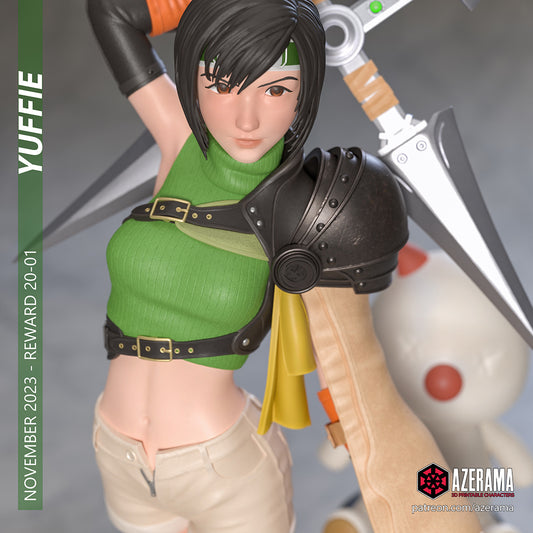 Yuffie Kisaragi – Garage Kit sin pintar 1/8