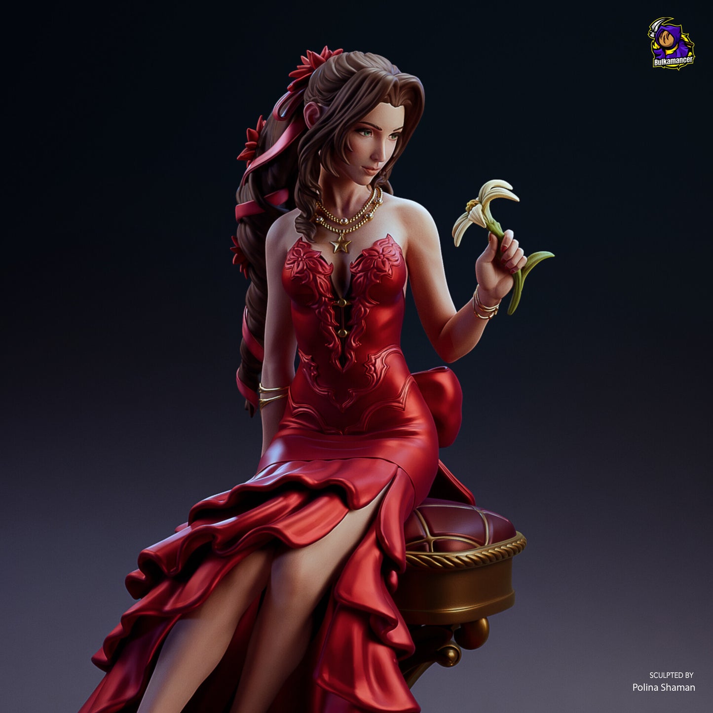 Aerith (Final Fantasy VII) – Figura de Resina – 1/8