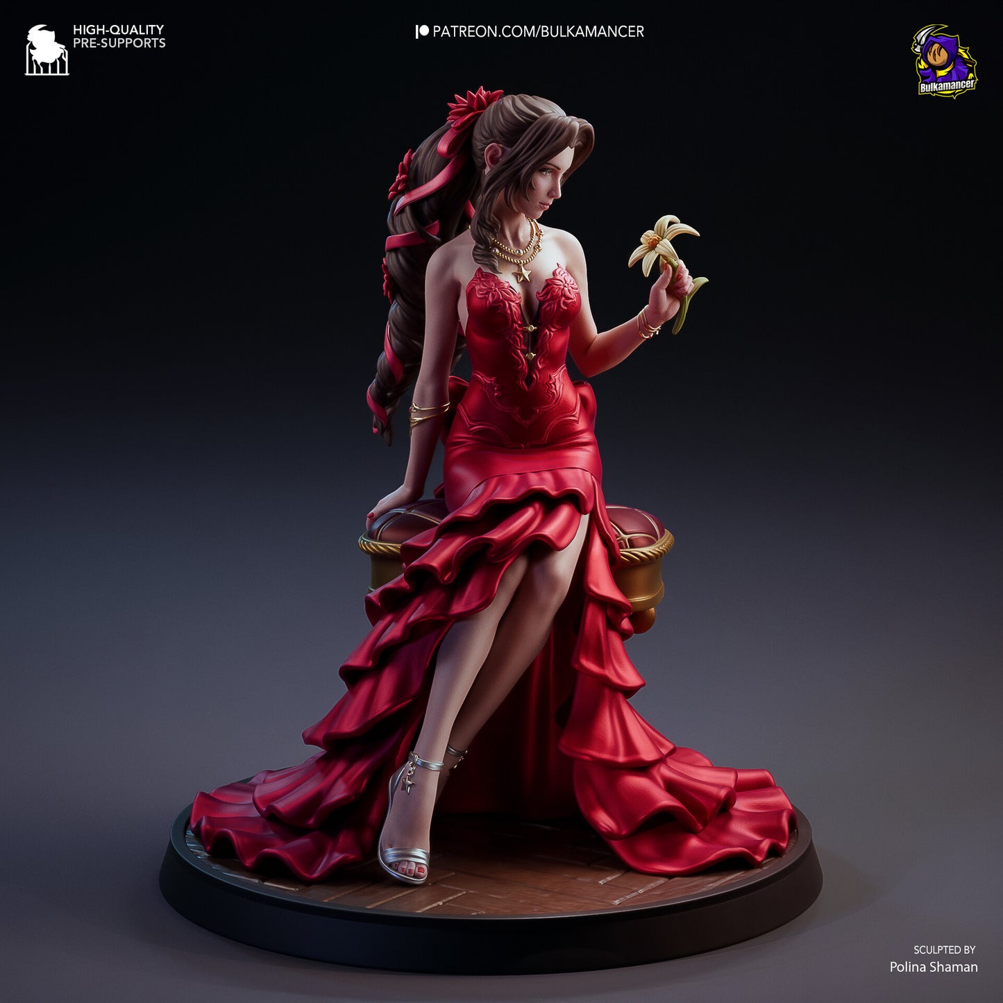 Aerith (Final Fantasy VII) – Figura de Resina – 1/8