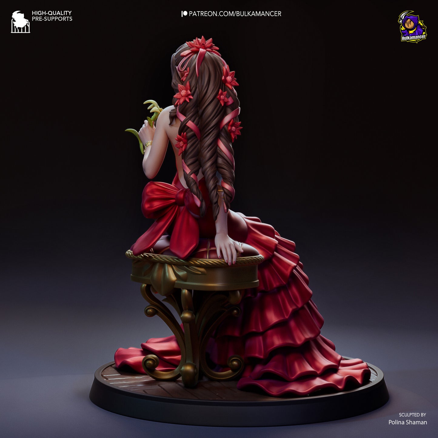 Aerith (Final Fantasy VII) – Figura de Resina – 1/8