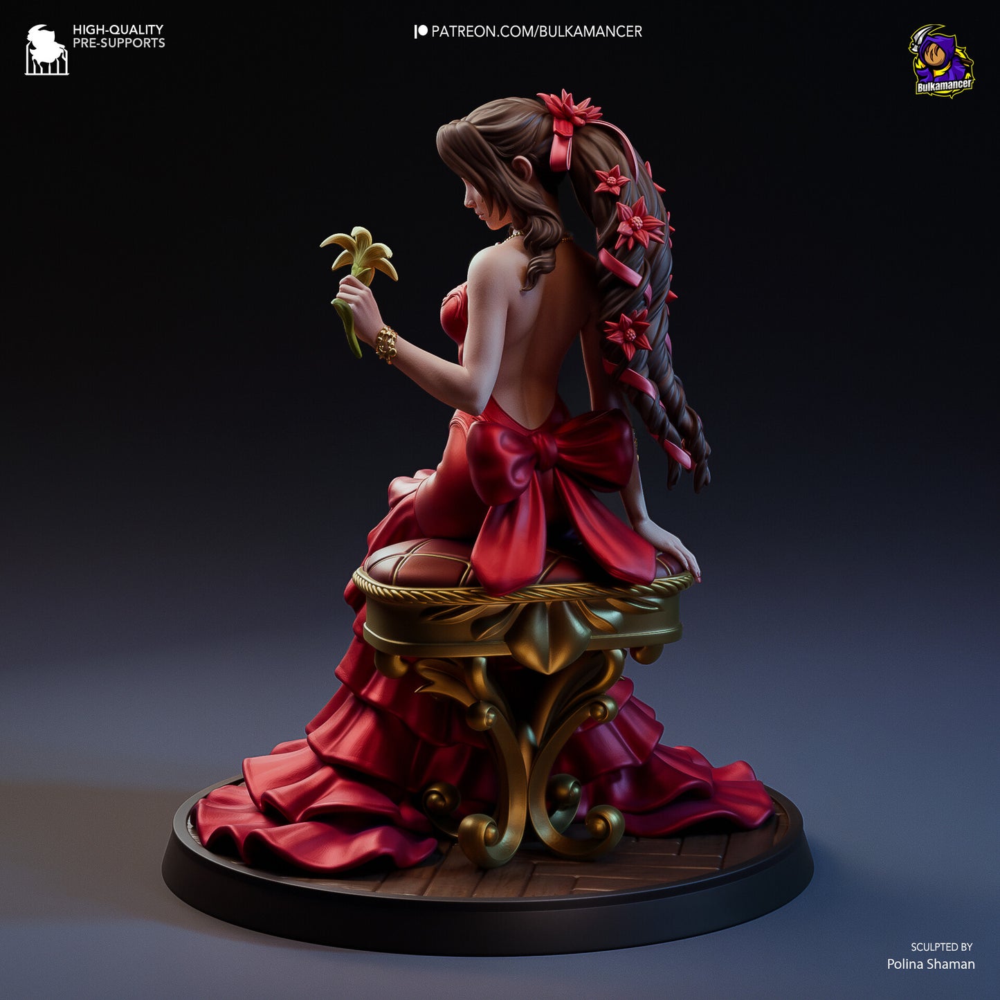 Aerith (Final Fantasy VII) – Figura de Resina – 1/8