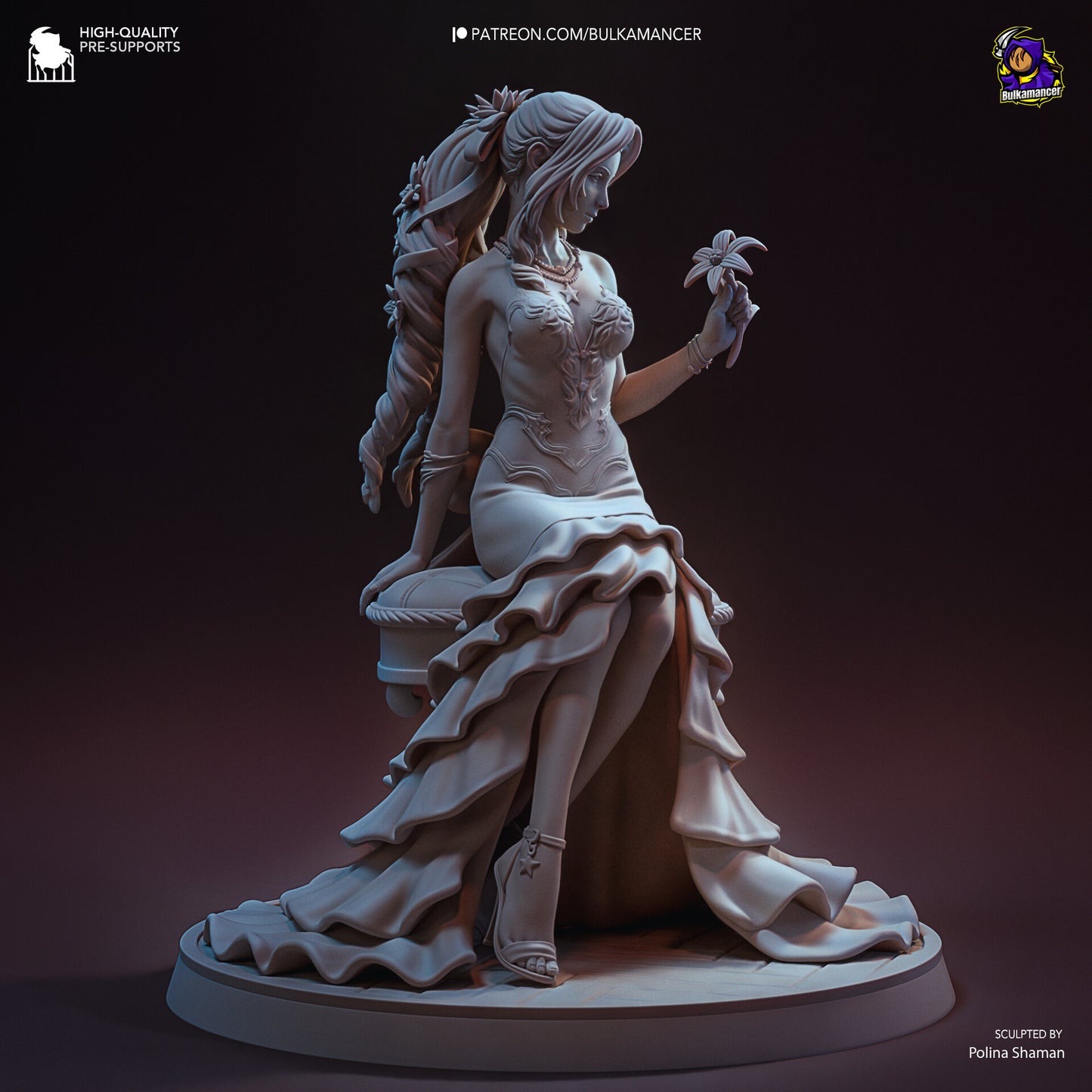 Aerith (Final Fantasy VII) – Figura de Resina – 1/8