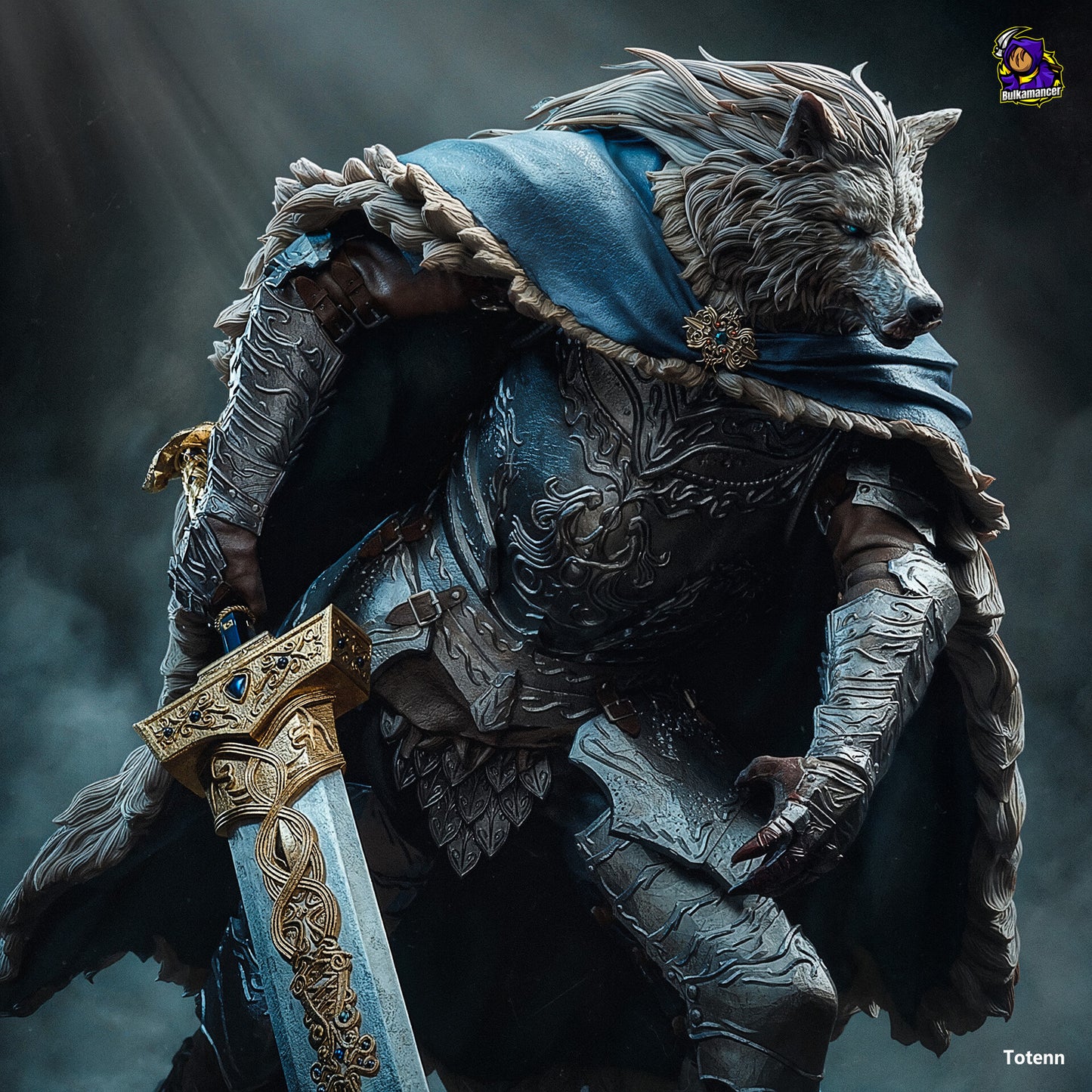 Blaidd (Elden Ring) – Figura de Resina – 1/8