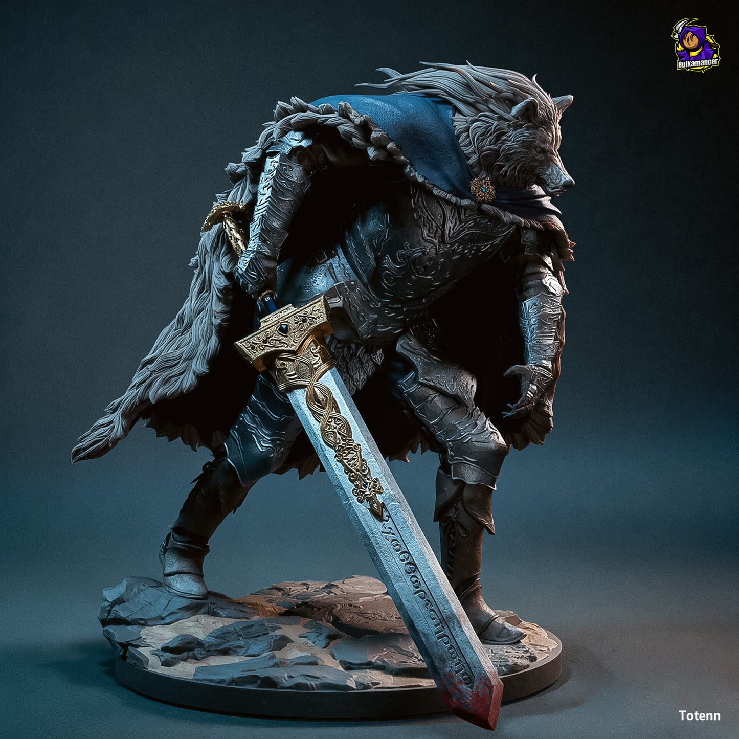 Blaidd (Elden Ring) – Figura de Resina – 1/8