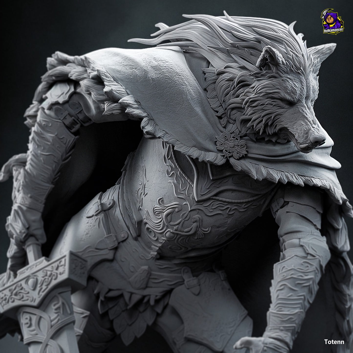 Blaidd (Elden Ring) – Figura de Resina – 1/8