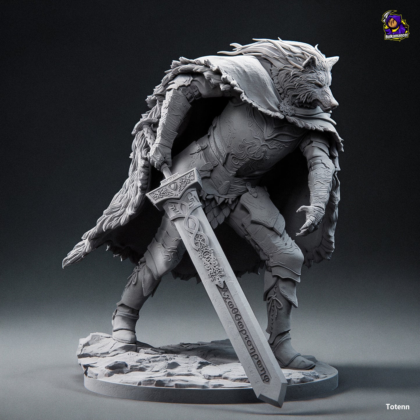 Blaidd (Elden Ring) – Figura de Resina – 1/8
