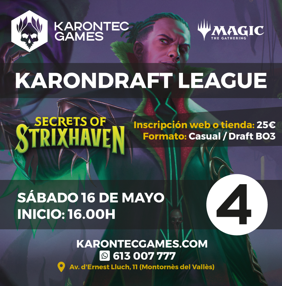 SÁBADO 16 DE MAYO - STRIXHAVEN - KARONDRAFT LEAGUE (4)