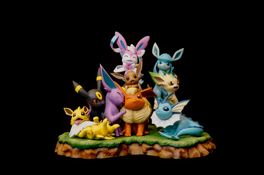 Eevolution Diorama Custom - Pokémon - Escala 1/6