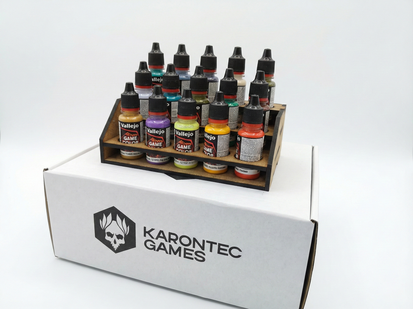 Soporte de mesa para Pinturas VALLEJO (15 pinturas)