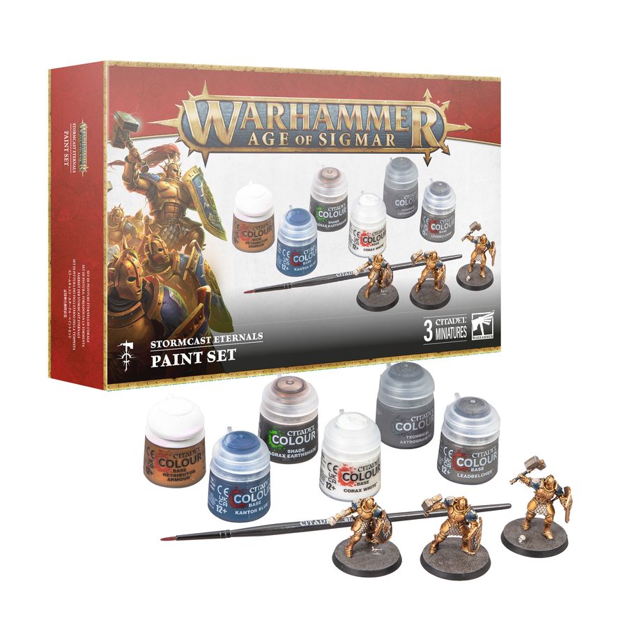 Stormcast Eternals Paint Set (2024) – Set de Pintura Warhammer Age of Sigmar
