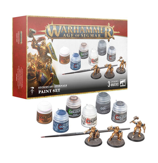 Stormcast Eternals Paint Set (2024) – Set de Pintura Warhammer Age of Sigmar