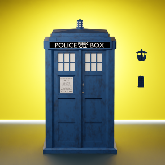 TARDIS Deck Box for Magic: The Gathering – Commander Compatible