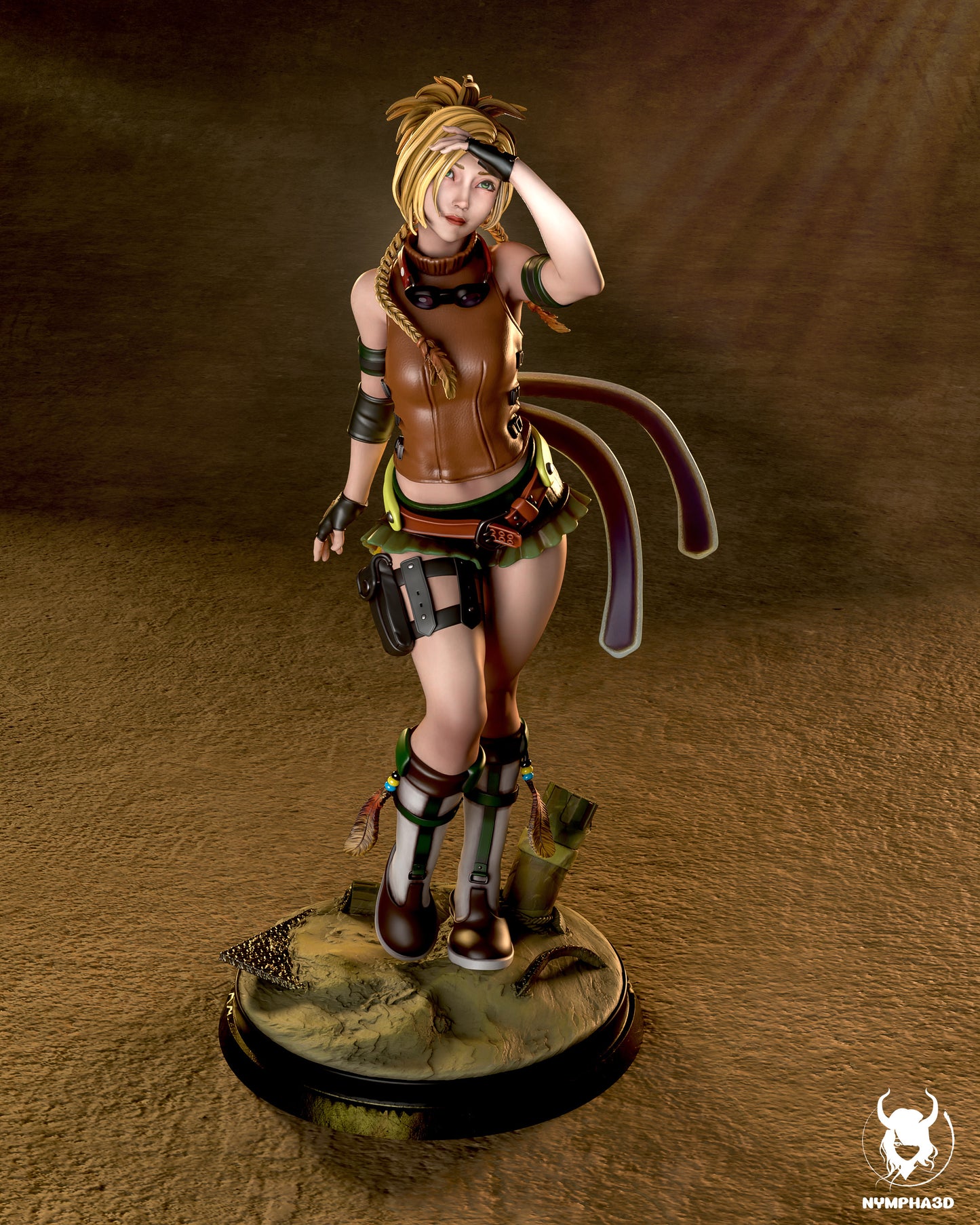 Rikku Final Fantasy X – Garage Kit sin pintar 1/6