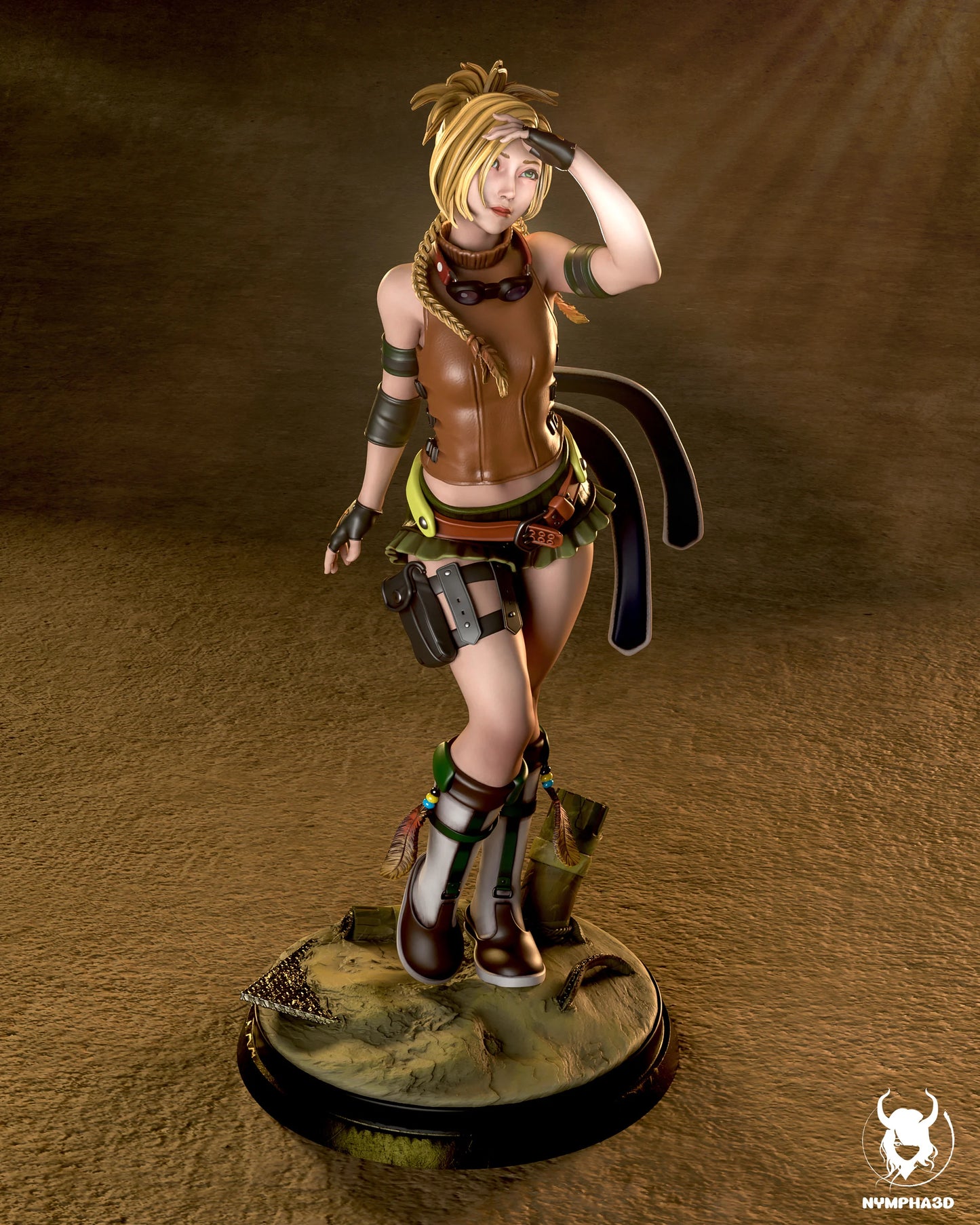 Rikku Final Fantasy X – Garage Kit sin pintar 1/6