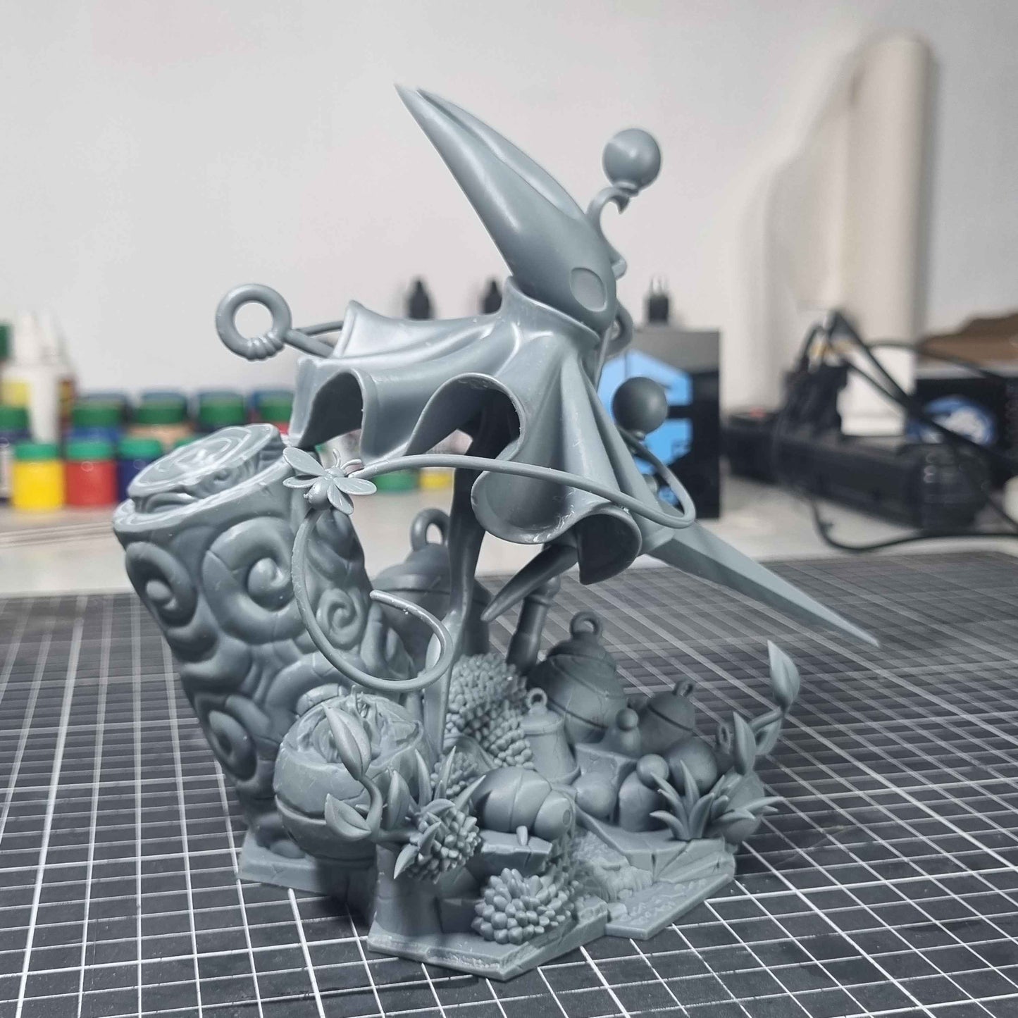 Hornet — Hollow Knight: Silksong — Escultura de resina
