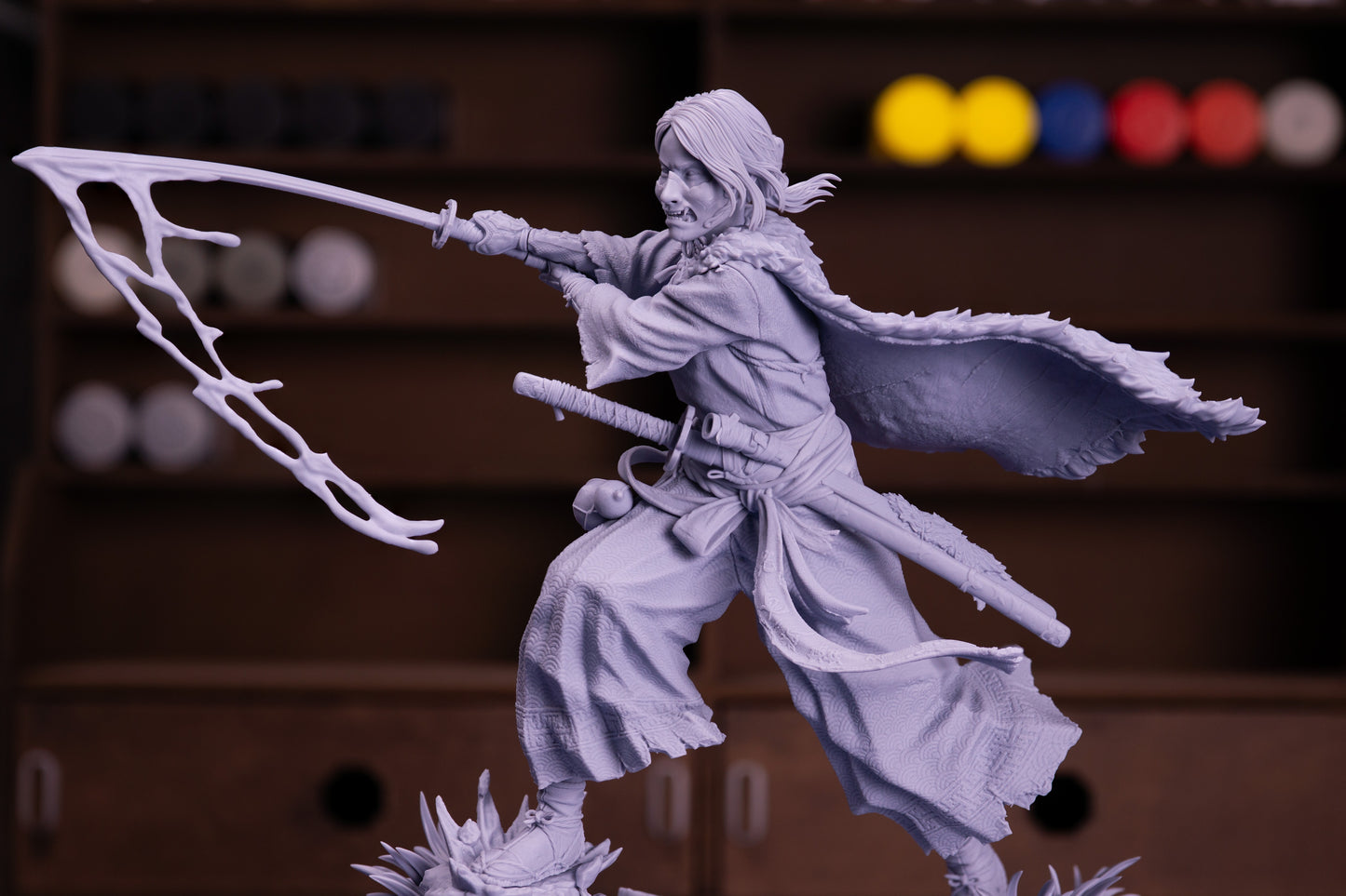 Atsu — Ghost of Yotei — Escultura de resina