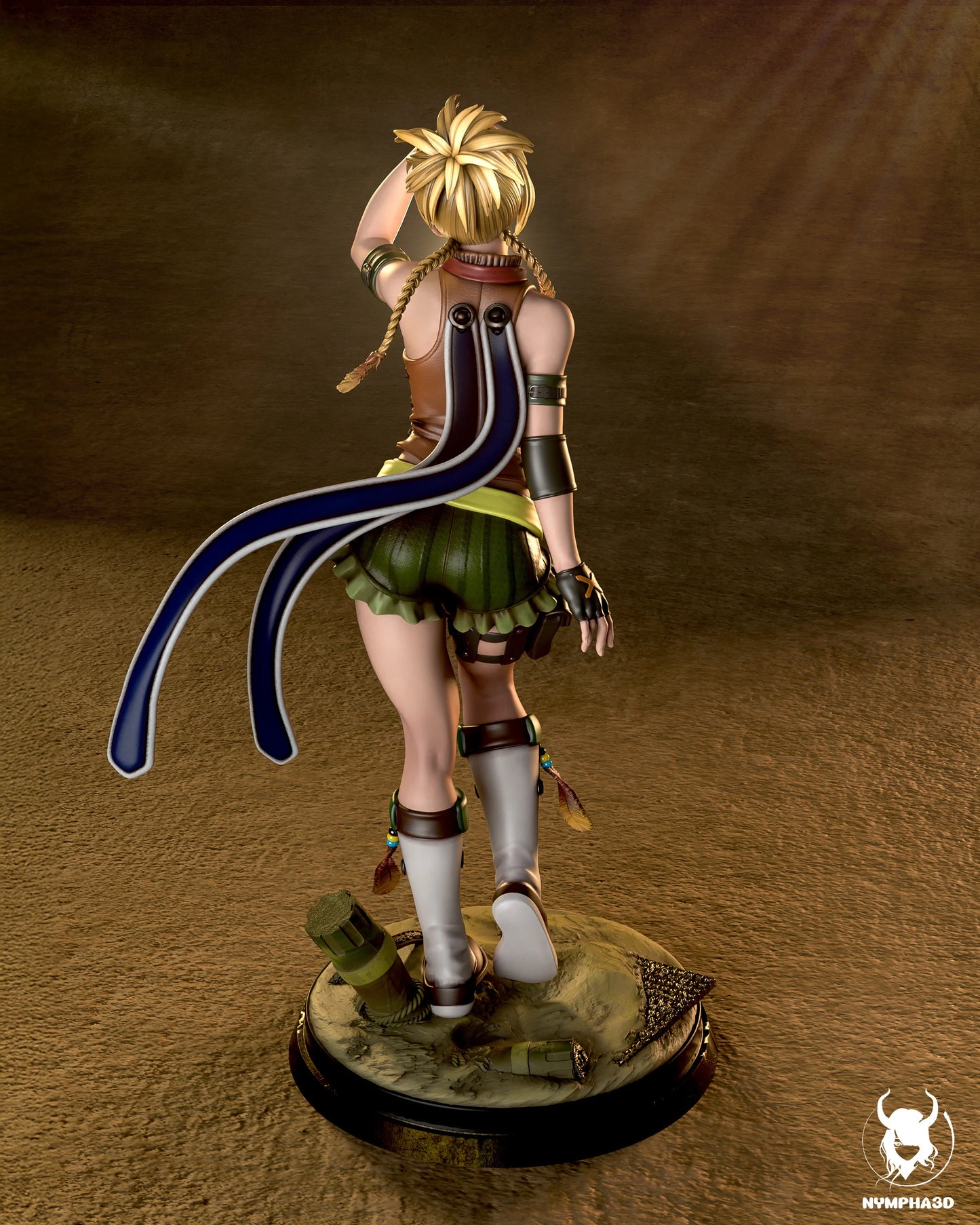 Rikku Final Fantasy X – Garage Kit sin pintar 1/6