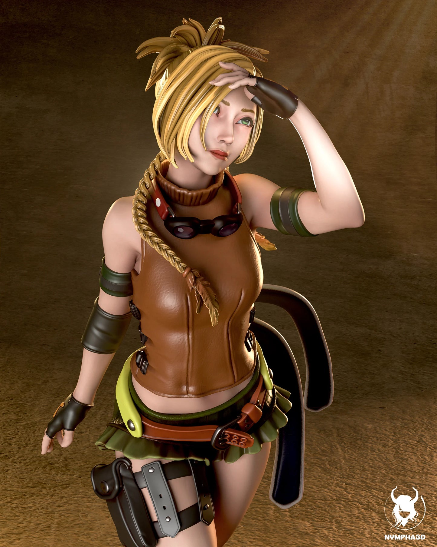 Rikku Final Fantasy X – Garage Kit sin pintar 1/6