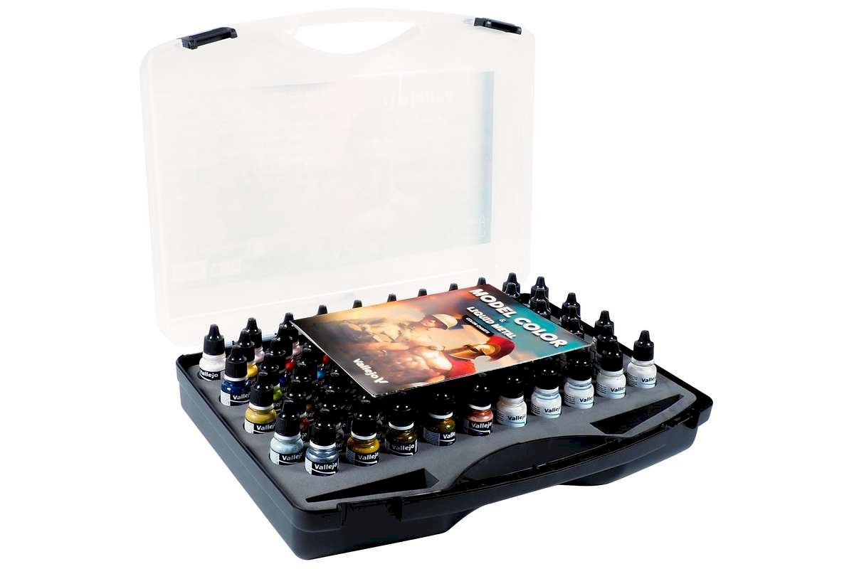 VALLEJO MALETIN 80 —  MODEL COLOR COMPLETO