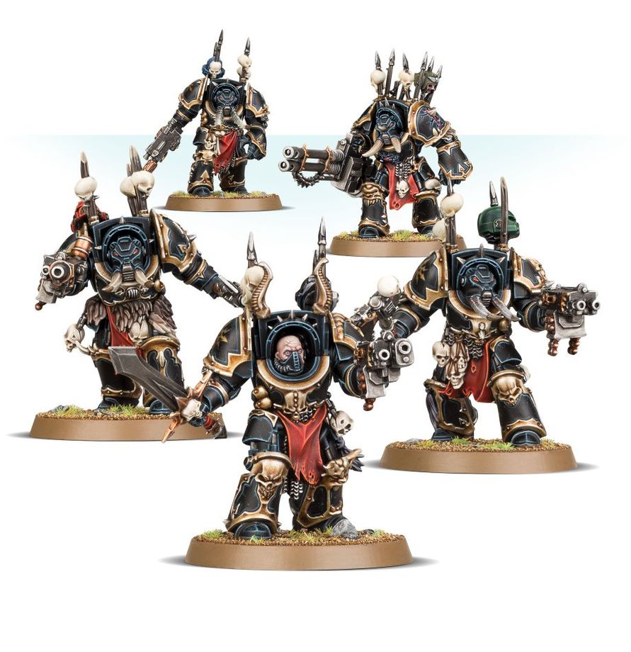 Chaos Space Marine Terminators – Warhammer 40,000