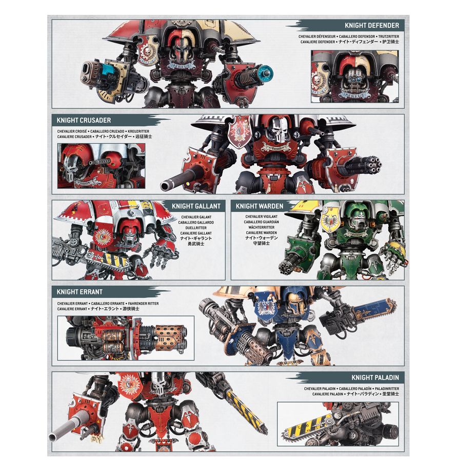 IMPERIAL KNIGHTS: QUESTORIS KNIGHT – Warhammer 40,000