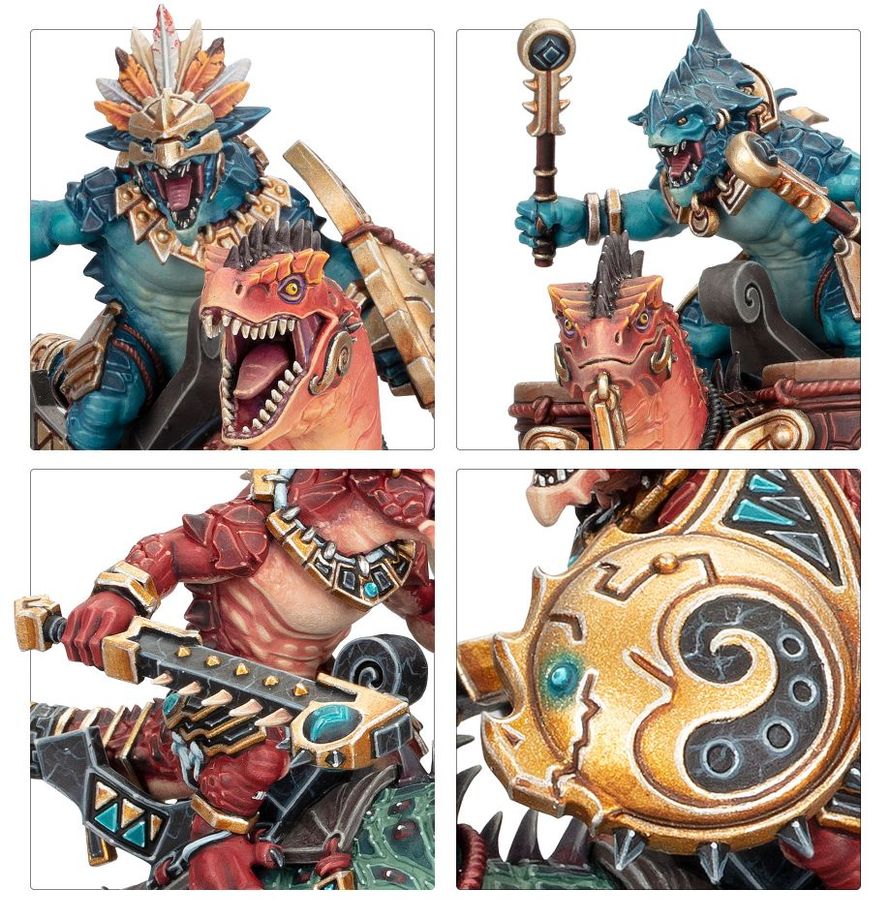 Seraphon Aggradon Lancers – Warhammer Age of Sigmar