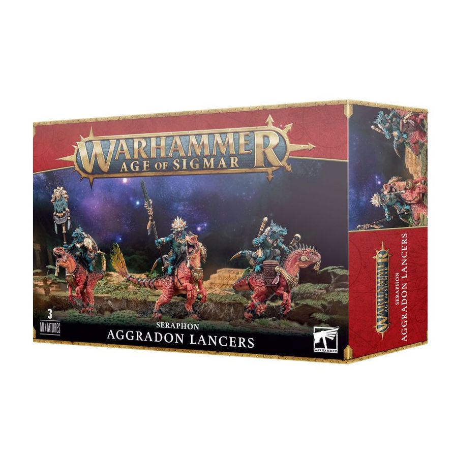 Seraphon Aggradon Lancers – Warhammer Age of Sigmar