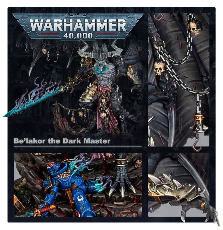 CHAOS DAEMONS: BE’LAKOR, THE DARK MASTER – Warhammer 40,000