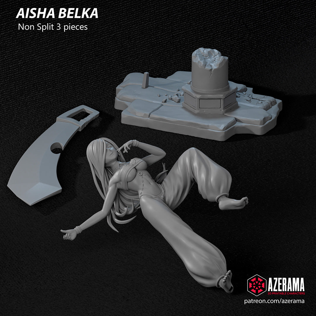 Aisha Belka (DanMachi) NSFW