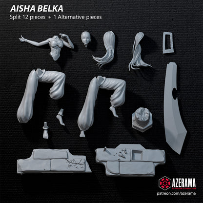 Aisha Belka (DanMachi) NSFW