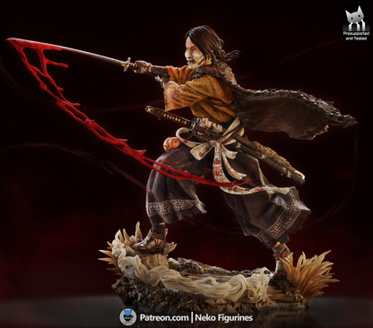 Atsu — Ghost of Yotei — Escultura de resina