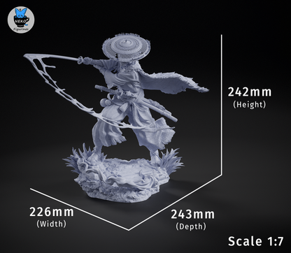 Atsu — Ghost of Yotei — Escultura de resina