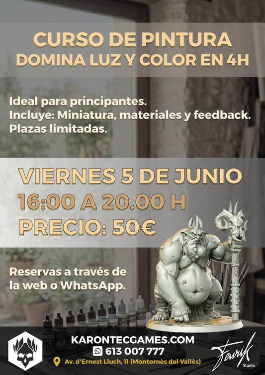 Curso de Pintura - Día 5 de Junio