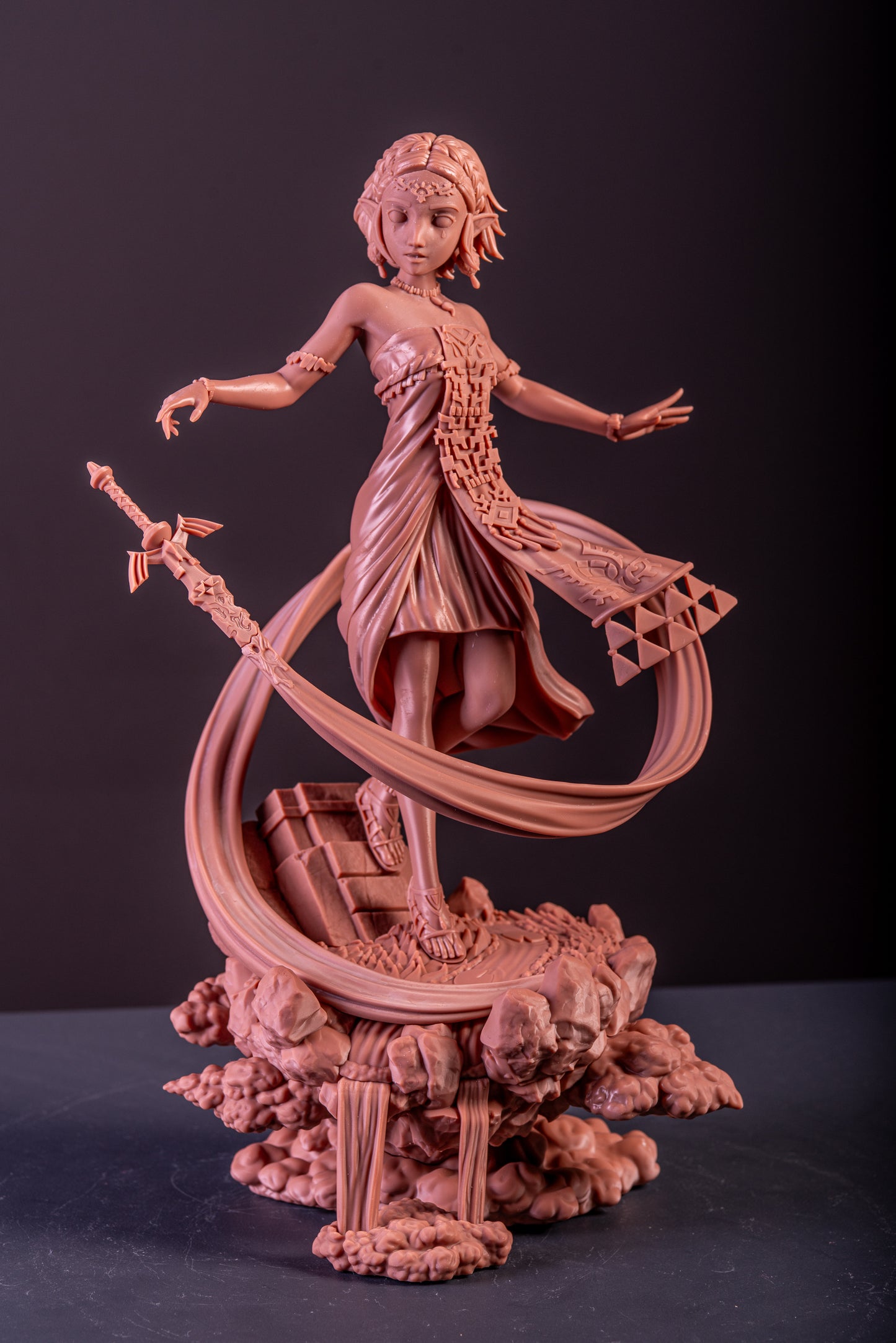 Zelda — The Legend of Zelda — Escultura de resina