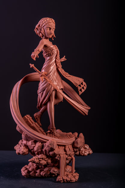 Zelda — The Legend of Zelda — Escultura de resina